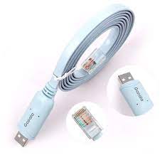 Cable de consola Cisco con chip FTDI (5.9 ft, USB a Rj45)