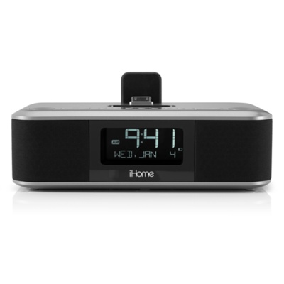 iHome iD99 Triple-Charge Dual-Alarm Stereo FM Clock Radio