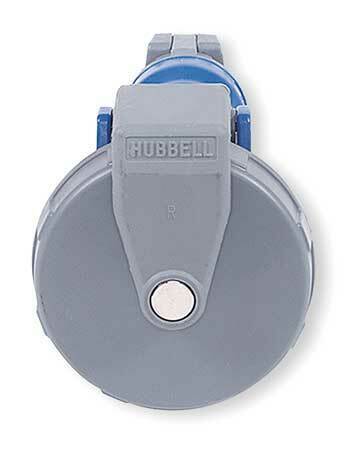 Dispositivo de cableado Hubbell-Kellems Hbl420c9w Iec Conector de clavija y manguito 20 A 250 V