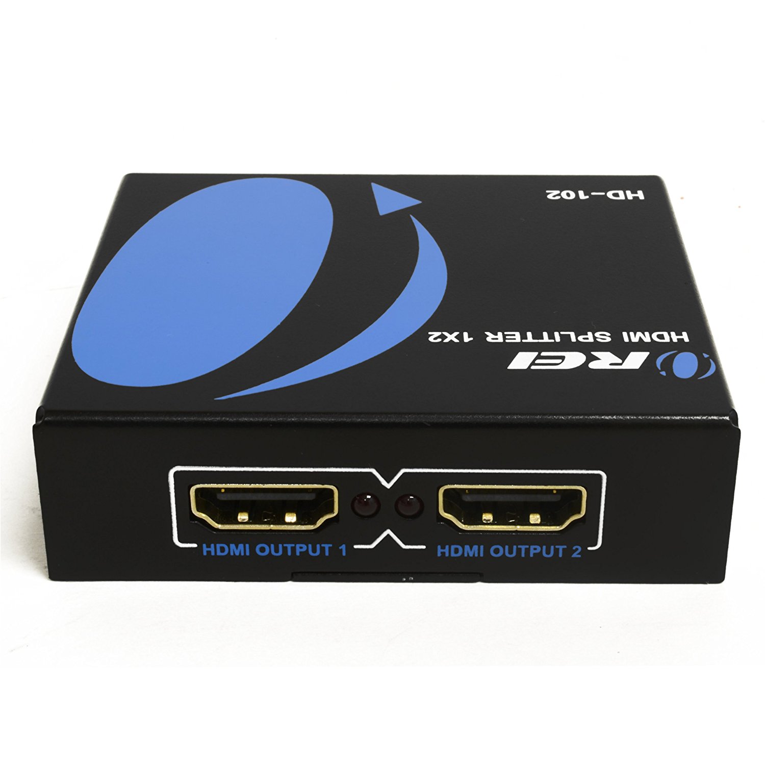 OREI HD-102 1x2 1 Port HDMI Powered Splitter Ver 1.3 Certified for Full HD 1080P & 3D Support