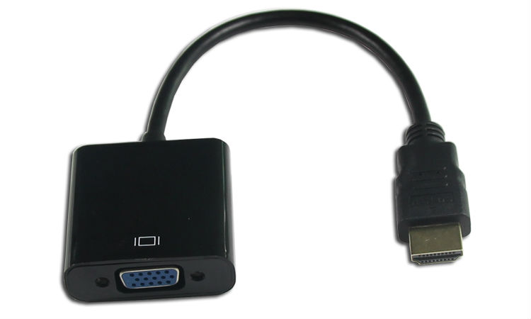 1080P HDMI Male to VGA Female Video Converter Adapter Cable for PC DVD HDTV New