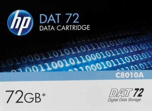 Cartucho de cinta de datos HP DAT72 36/72GB Nuevo Sellado De Fábrica P/N C8010A