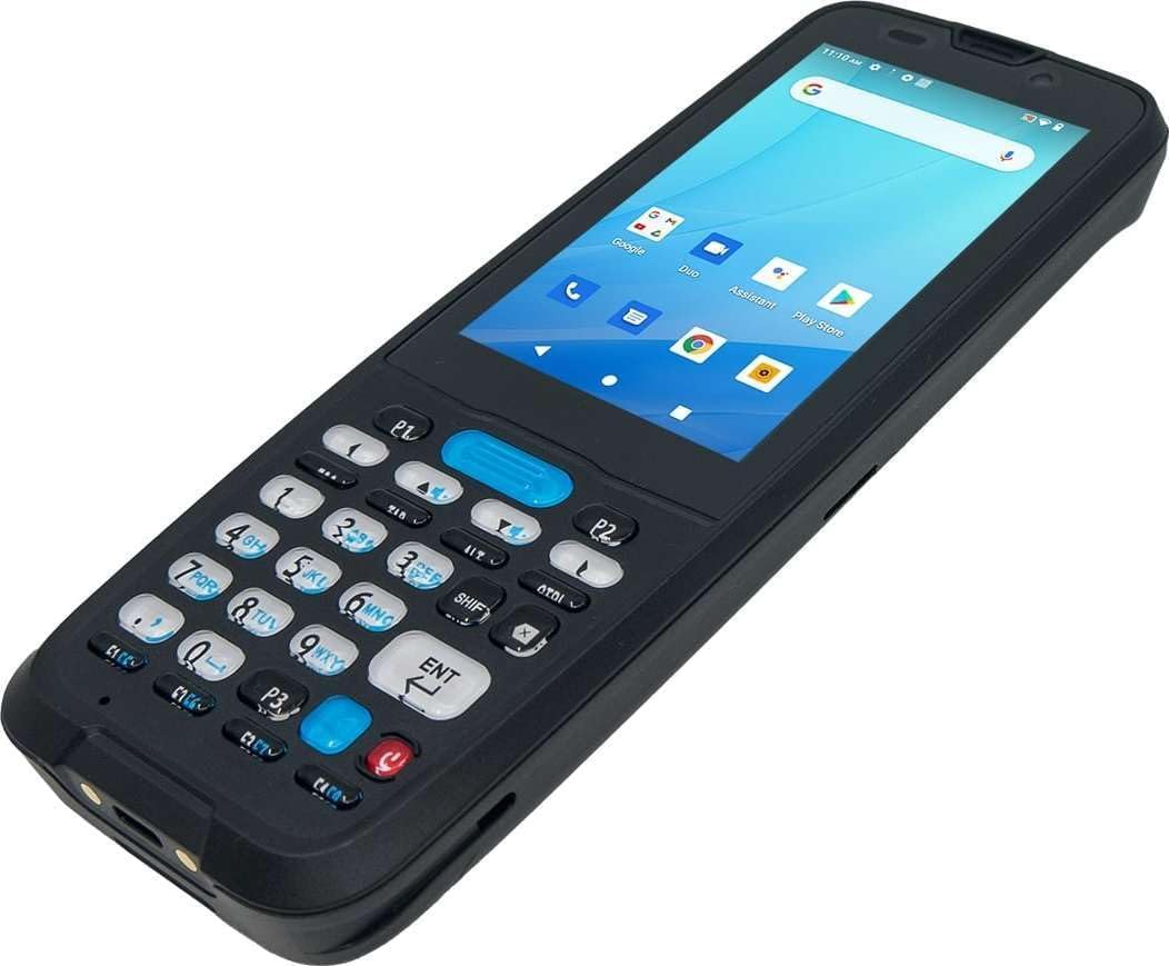 Unitech America Terminal de mano resistente de 4 pulgadas Android 12 con GMS motor de escaneo 2D Zebra BT WiFi 4G LTE cámara GPS batería de 5200 mAh (20 horas de trabajo) cable USB