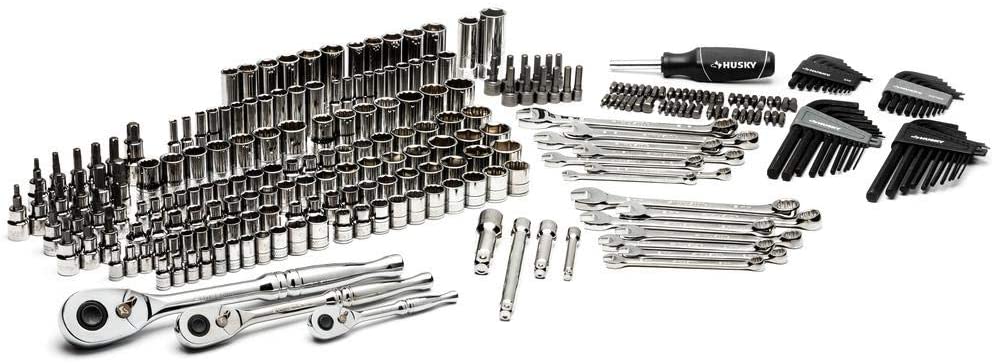 Husky Juego de herramientas mecánicas (270 piezas)