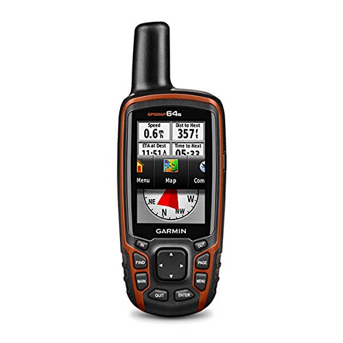 Garmin GPSMAP 64s en todo el mundo con GPS de alta sensibilidad y receptor GLONASS