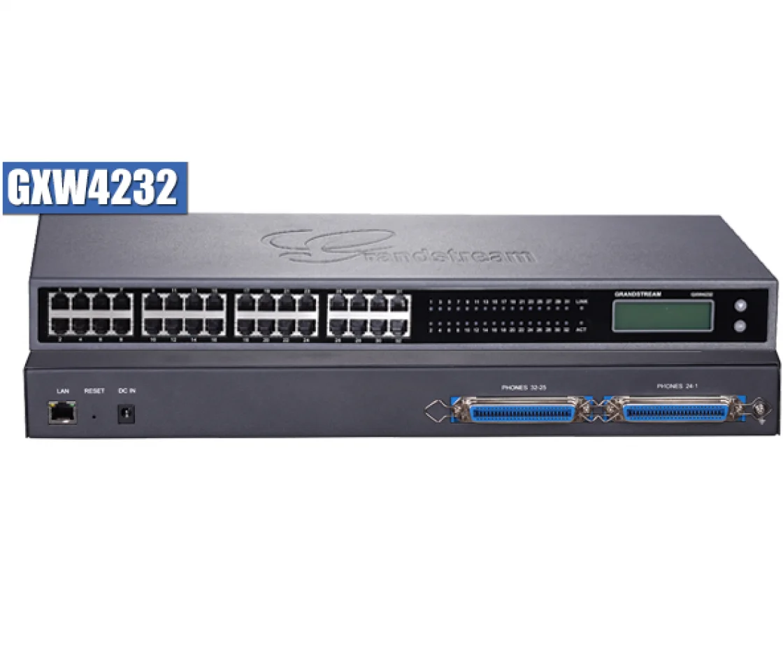 Grandstream GXW4200 series GXW4232 gateway con puertos de teléfono analógicos FXS