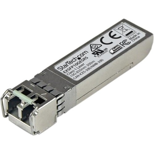 MÓDULO SFP+ COMPATIBLE CON STARTECH.COM JUNIPER EX-SFP-10GE-SR - 10GBASE-SR - TRANSCEPTOR ÓPTICO DE FIBRA MULTIMODO 10GE SFP+ 10GBE MMF