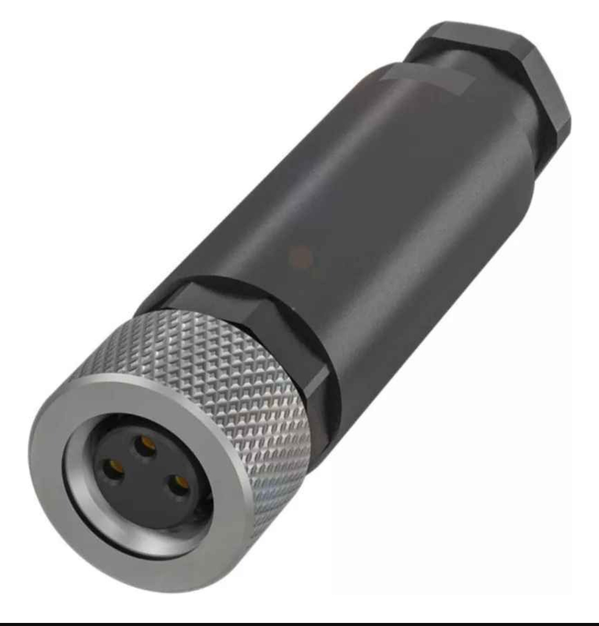 Conector Armable De Sensor M8 Recto 3 Pin Hembra