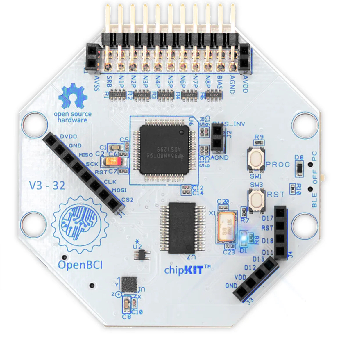 CYTON BIOSENSING BOARD (8-CHANNELS)