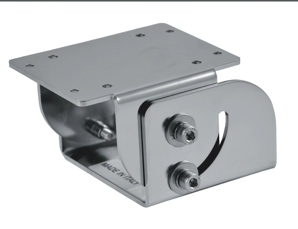 Pelco PEX-MHXWFWCA Parapet Mounting Bracket for use with EXF2230 cameras. AIS 316L stainless steel