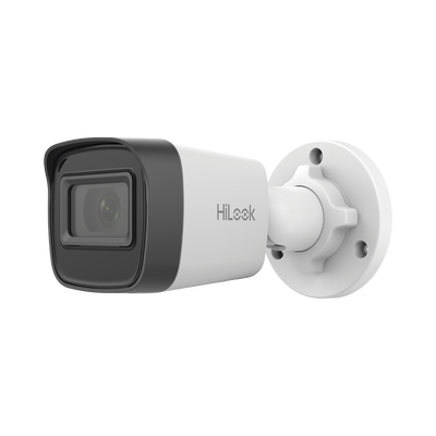 HiLook Series / Bala IP 2 Megapixel / 30 mts IR / Exterior IP67 / PoE / dWDR / Lente 2.8 mm / H.265+ / ONVIF IPC-B121H-C