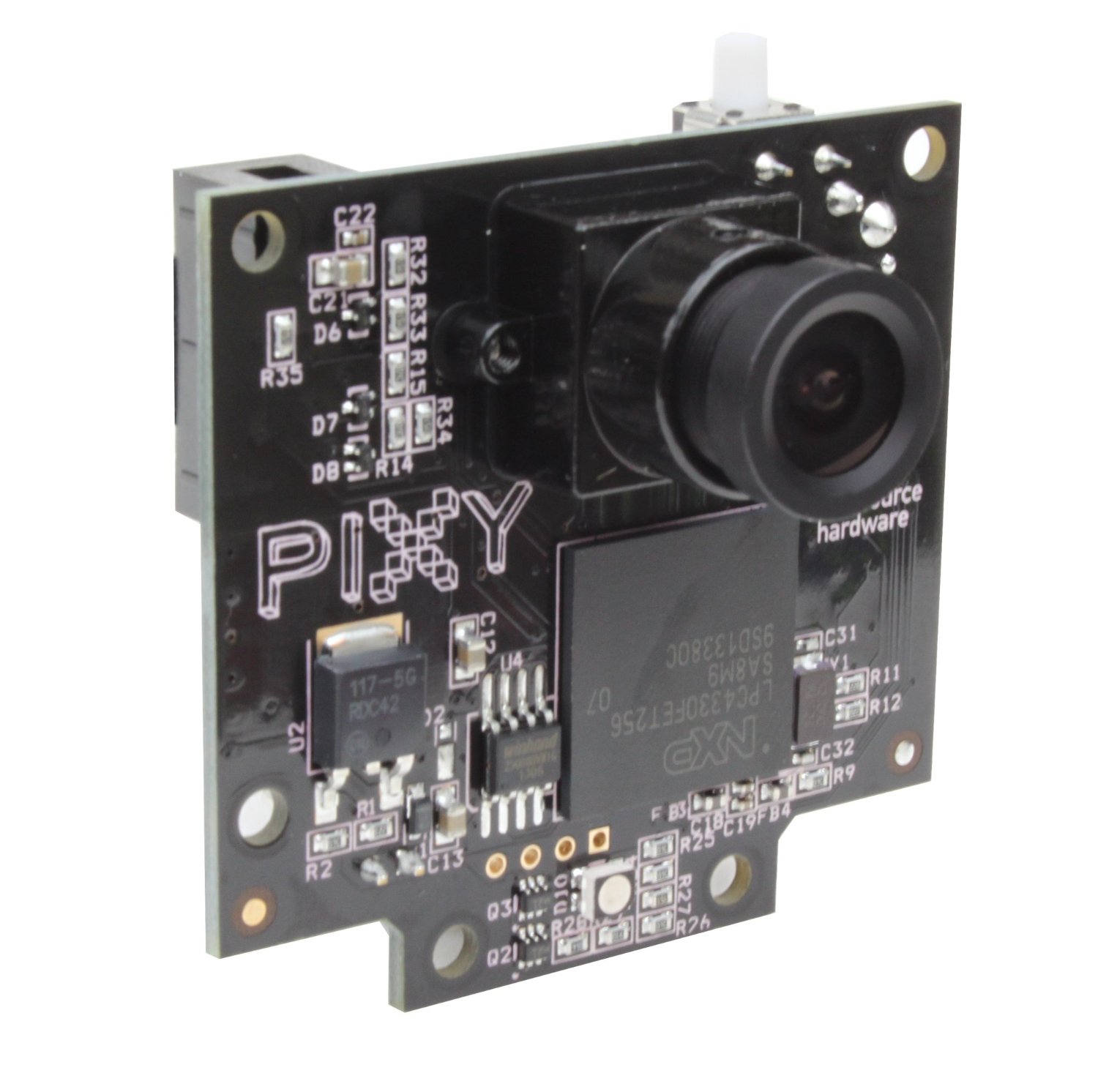 PIXY (CMUcam5) SMART SENSOR DE VISION - CAMARA DE SEGUIMIENTOS DE OBJETOS PARA ARDUINO, RASPBERRY PI, BEAGLEBONE - NEGRO