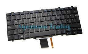 JCK53 OEM Dell Spanish Latitude E7270 5270 SP 83 Teclado Backlit Keyboard