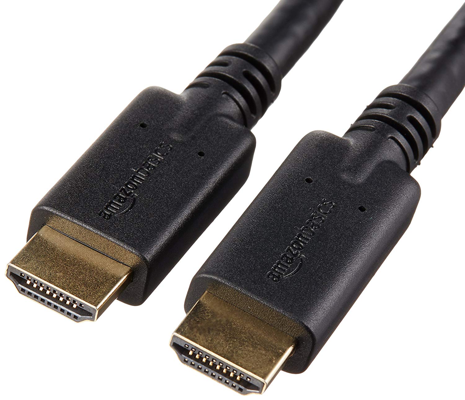 AmazonBasics High-Speed HDMI Cable, 50 Feet, 1-Pack with RedMere.