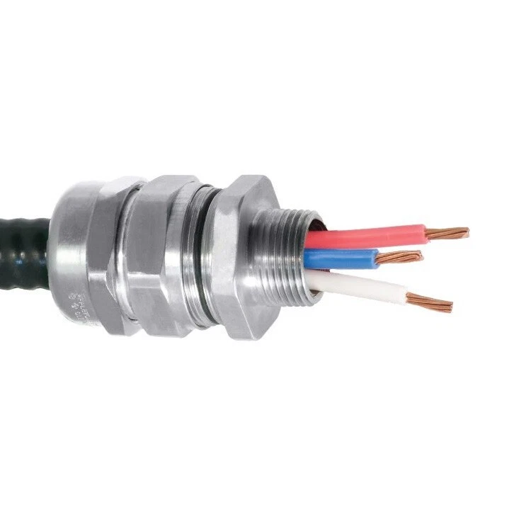 2 INCH ALUMINUM NPT THREAD GLAND MC-HL TECK 90 CABLE CONNECTOR | CMP | TMC200SA