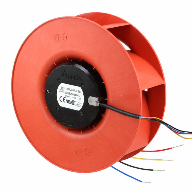 Ventilador Centrífugo Delta KFB2548HHU 1pc 48 V 2.64 A 4pin 250*89mm #XX