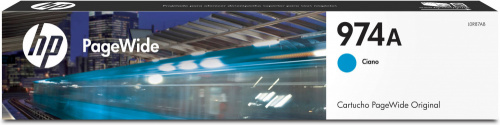 Cartucho HP 974A Cian Original, 3000 Páginas - L0R87AL