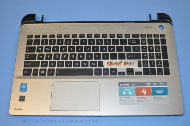 TOSHIBA SATELLITE L55-B LAPTOP PALMREST W/ TOUCHPAD A000295230 (L55T-B5267)