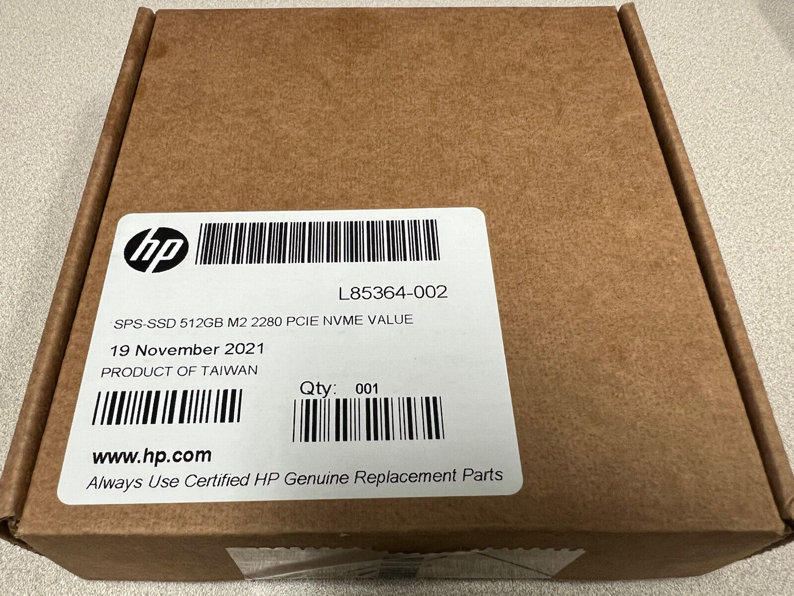 HP L85360-002 512GB M.2 NVMe Internal SSD -TW1935