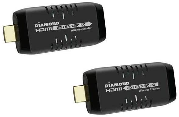 Diamond Wireless HDMI USB Powered Extender Kit, TV Transmitter & Receiver for HD 1080p, Stream Video and Audio from: Laptops, PC, Cable Box, Satellite Box, Blu-ray, DVD, PS4, Xbox (VS50)
