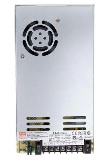 LAD-360B SUMINISTROS DE ENERGÍA DE CONMUTACIÓN O/P +27.6V11.5A +27.6V1.5A