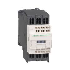 Non-Reversing Contactor, 24VDC, 9A, 3-Pole, DIN Rail, TeSys D Series