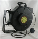 HDMI RETRACTABLE CABLE REEL 50 FOOT BLACK BY LIGHTCAST - 50 PIES