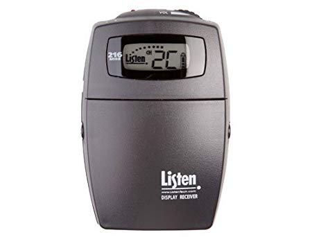 Listen Technologies LR-400-216 Portable Display RF Receiver (216 MHZ)