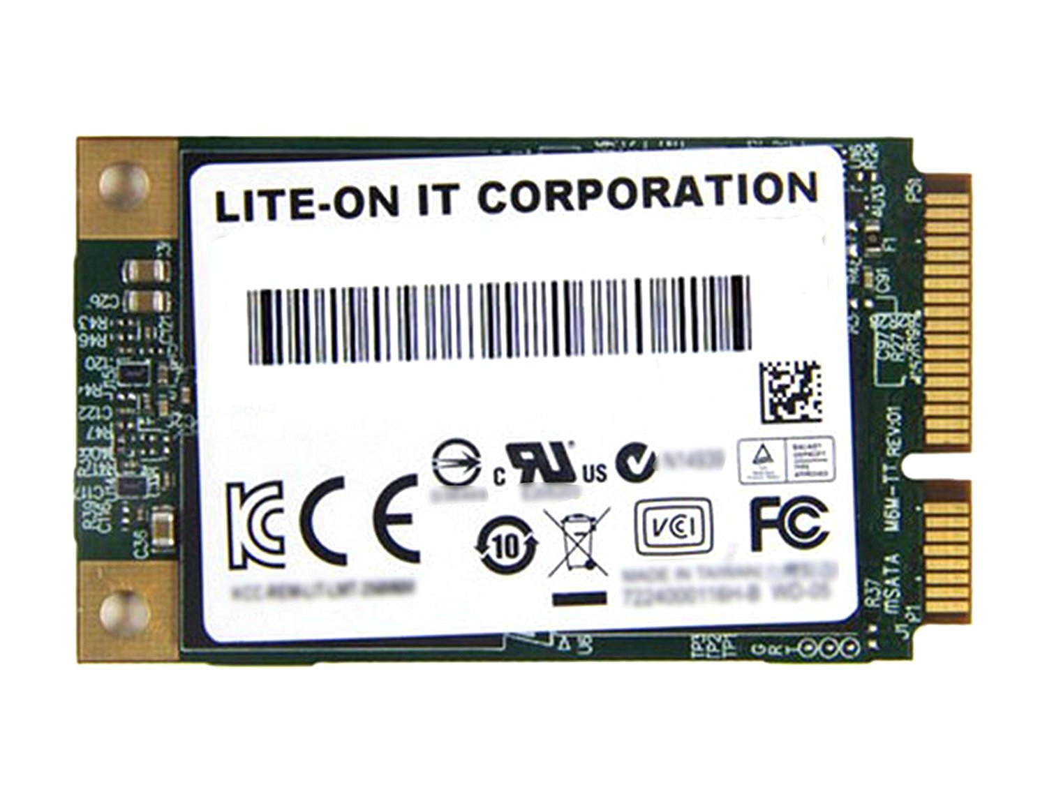 REEMPLAZO PARA 738975-001 LITE-ON LMT-256M6M-HP 256GB MINI PCIE MSATA SSD HDD MLC 6GB/S DISCO DURO MODULE SOLID STATE DRIVE