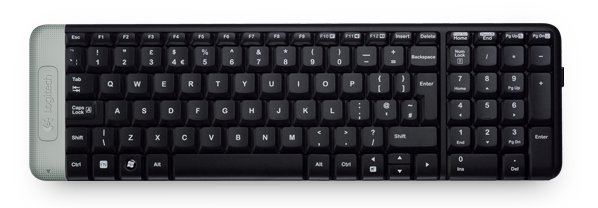 TECLADO LOGITECH K120 NEGRO USB RESISTENTE A DERRAMES