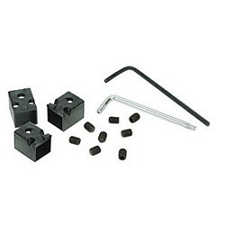 RJ LOCKDOWN RJ45 PATCH CORD LOCKS, BLACK, 12 PACK