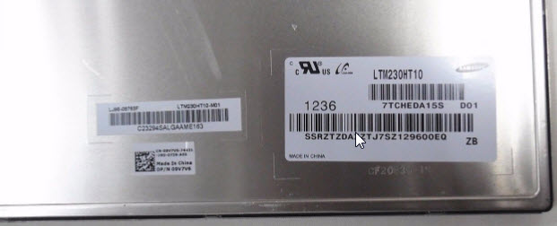 PANTALLA LTM230HT10-M01 Samsung 23" LED LCD Full HD Matte All-in-one Screen LTM230HT10-M01