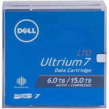 Dell Ultrium LTO-7 - Cartucho de cinta de copia de seguridad (6TB/15 TB) paquete 5 pz