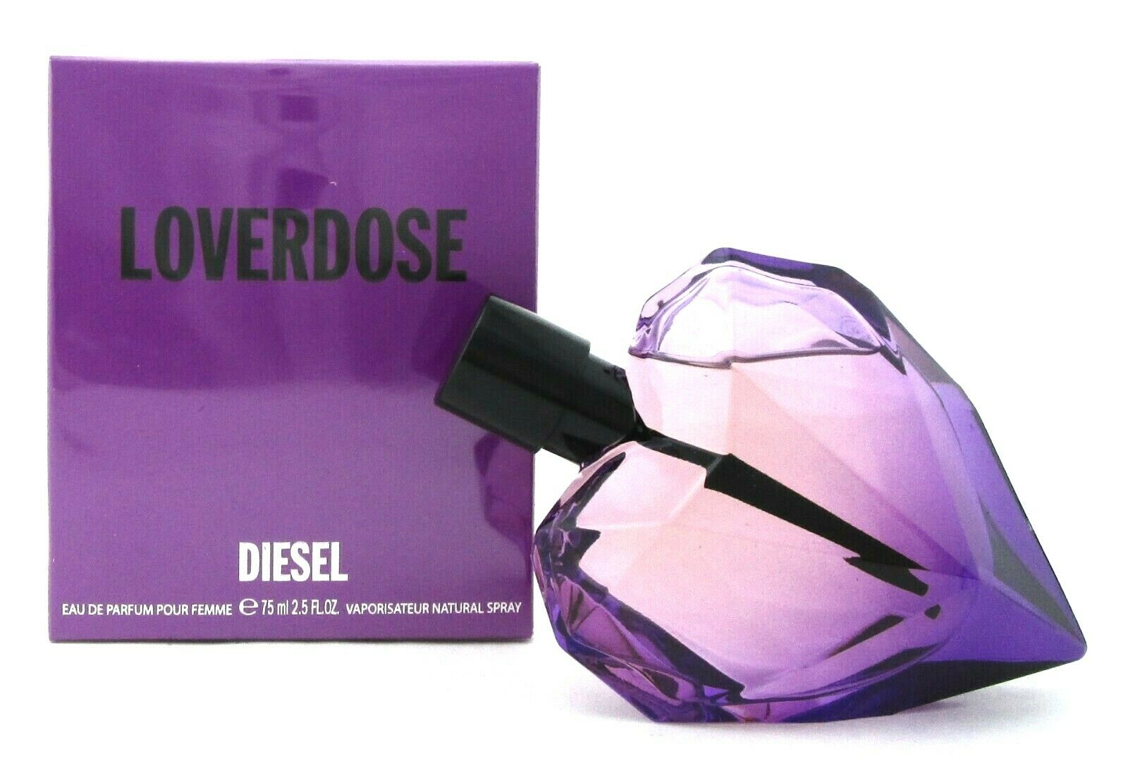 Loverdose by Diesel 2.5 oz./ 75 ml. Eau de Parfum Spray for Women
