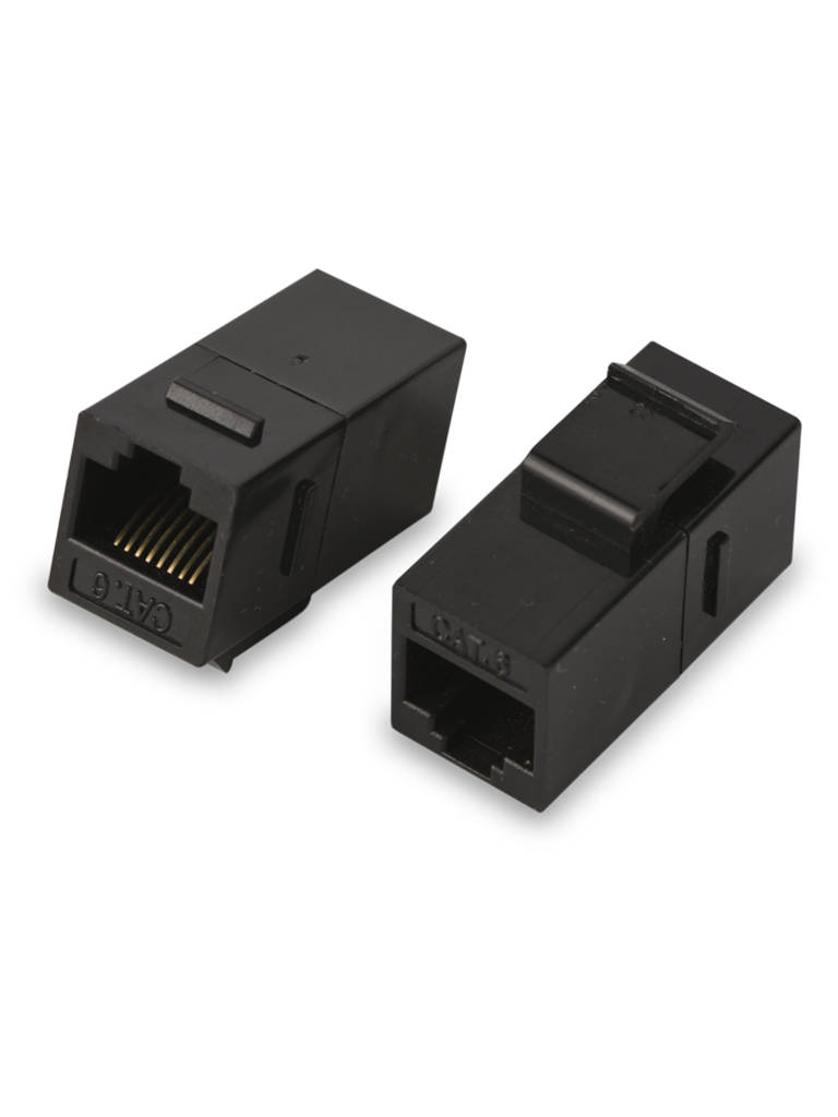 SAXXON COPLE RJ45 HEMBRA A RJ45 HEMBRA CAT 6 COLOR NEGRO