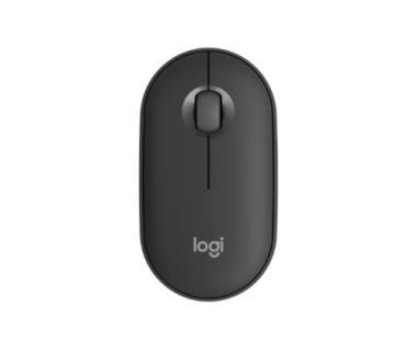 Mouse Logitech Pebble 2 M350S - Inalámbrico - Grafito