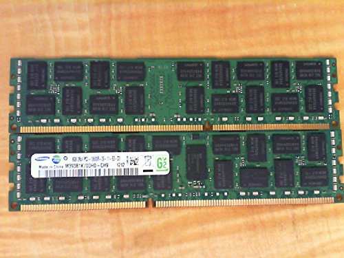 SAMSUNG M393B1K70DH0-CH9 8GB SERVER DIMM DDR3 PC10600(1333) REG ECC 1.5v 2RX4 240 1024MX72 512mX4 CL