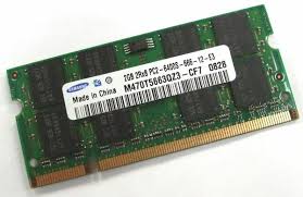 SAMSUNG 2GB DDR2 800MHZ LAPTOP MEMORY M470T5663QZ3-CF7