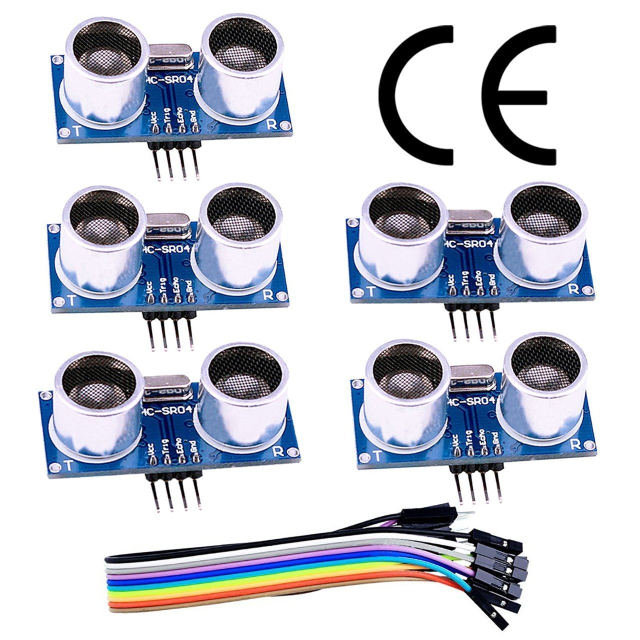 HC-SR04 Ultrasonic Sensor Distance Module (5pcs) for Arduino UNO MEGA2560 Nano Robot XBee ZigBee by ElecRight