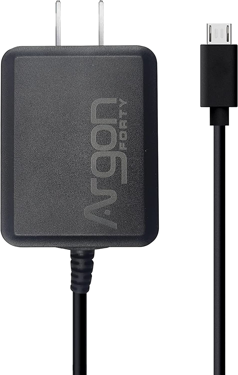 Argon ONE Micro USB Cable Power Supply 5.25 Volts 3 Amps for Raspberry Pi 4 | UL Listed | 3.3 Feet Long Cable with Micro USB Connector | Micro USB Cable and Wall Charger.