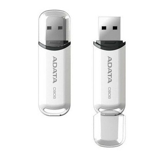 MEMORIA FLASH ADATA C906 32GB USB 2.0 BLANCO (AC906-32G-RWH)