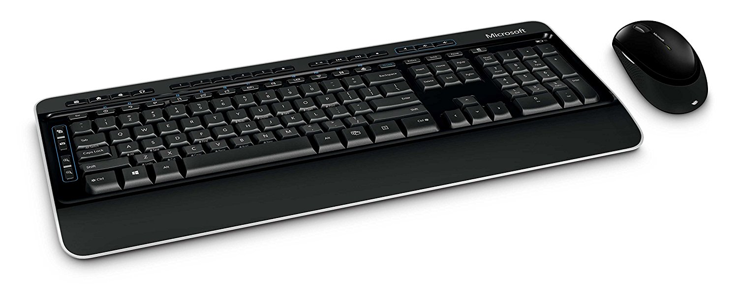 MICROSOFT DESKTOP 3000 WIRELESS KEYBOARD AND MOUSE