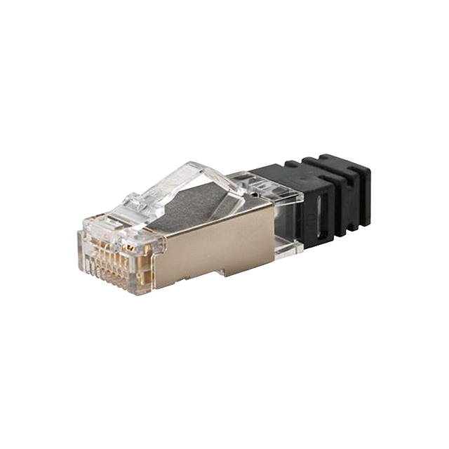 CLAVIJA DE CONEXIÓN CONECTORES MODULARES 8P8C  (RJ45, Ethernet) POSICIÓN BLINDADO CAT6 CONECTOR CON DESPLAZAMIENTO DE AISLANTE (IDC)