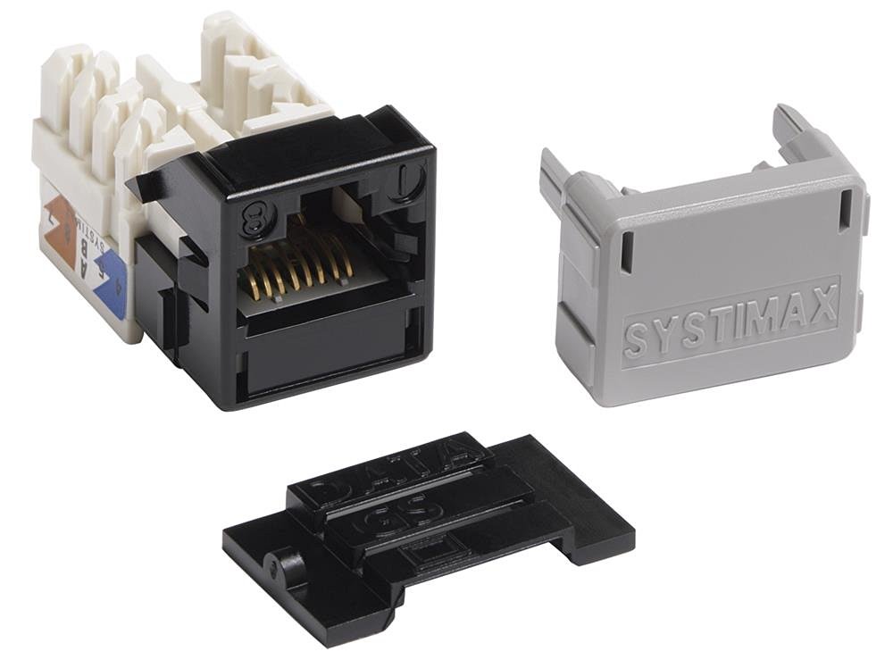 GigaSPEED XL MGS400 SERIE CAT. 6 U/UTP INFORMATION OUTLET - NEGRO
