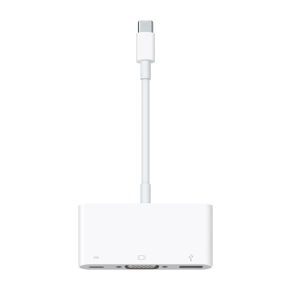 Apple Adaptador Multipuerto USB-C - VGA, Blanco