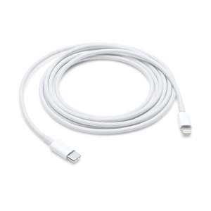 Apple Cable Lightning - USB C, 2 Metros, Blanco