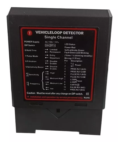 Sensor Masa Vehicular Barrera Control Acceso - Wejoin /vc WJDG102