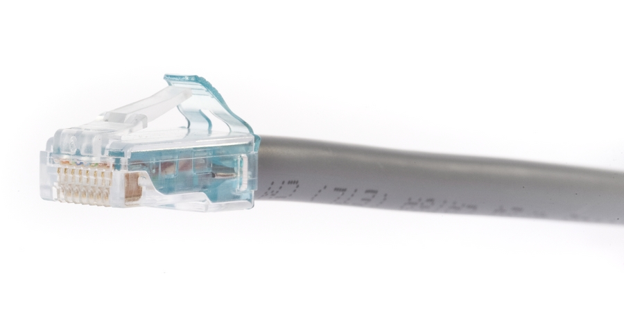 CABLE DE PARCHEO 360, RJ45-RJ45 GIGASPEED X10D, GRIS , 7 FT
