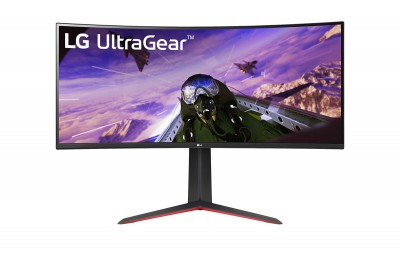 Monitor LG 34GP63A , 34 pulgadas, 300 cd / m², 3440 x 1440 Pixeles, 5 ms, Negro