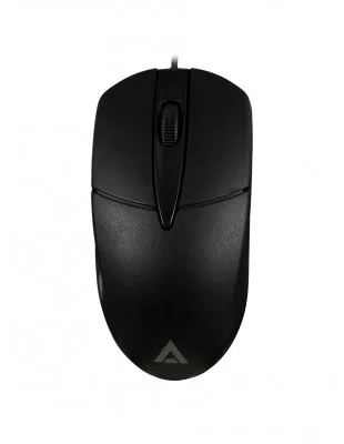 Mouse ACTECK Alámbrico USB 1200 DPI WINDOWS-LINUX Negro OPTIMIZE MH210